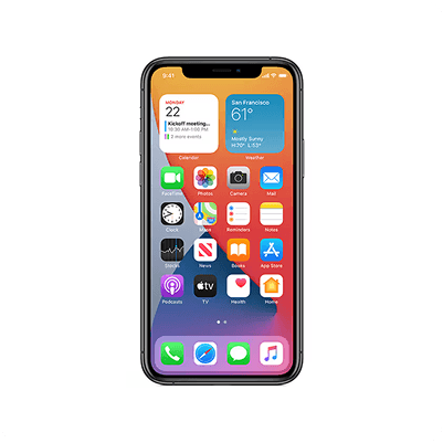 Iphone widget development